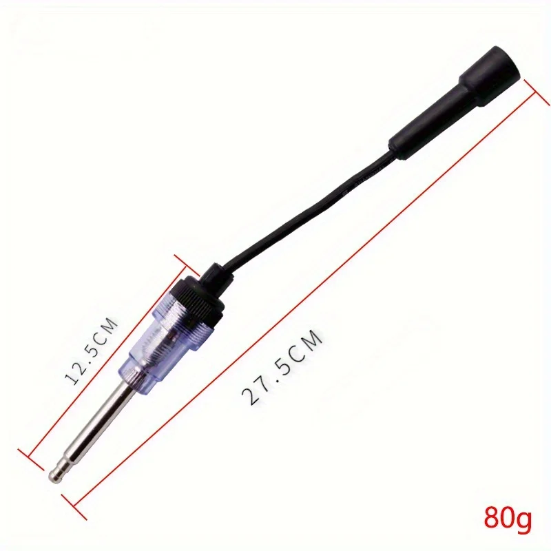 2pcs Automobile Simulator Tester, Spark Plug Ignition Detector, Gauge, Nozzle, Jump Ignition Gauge, Engine