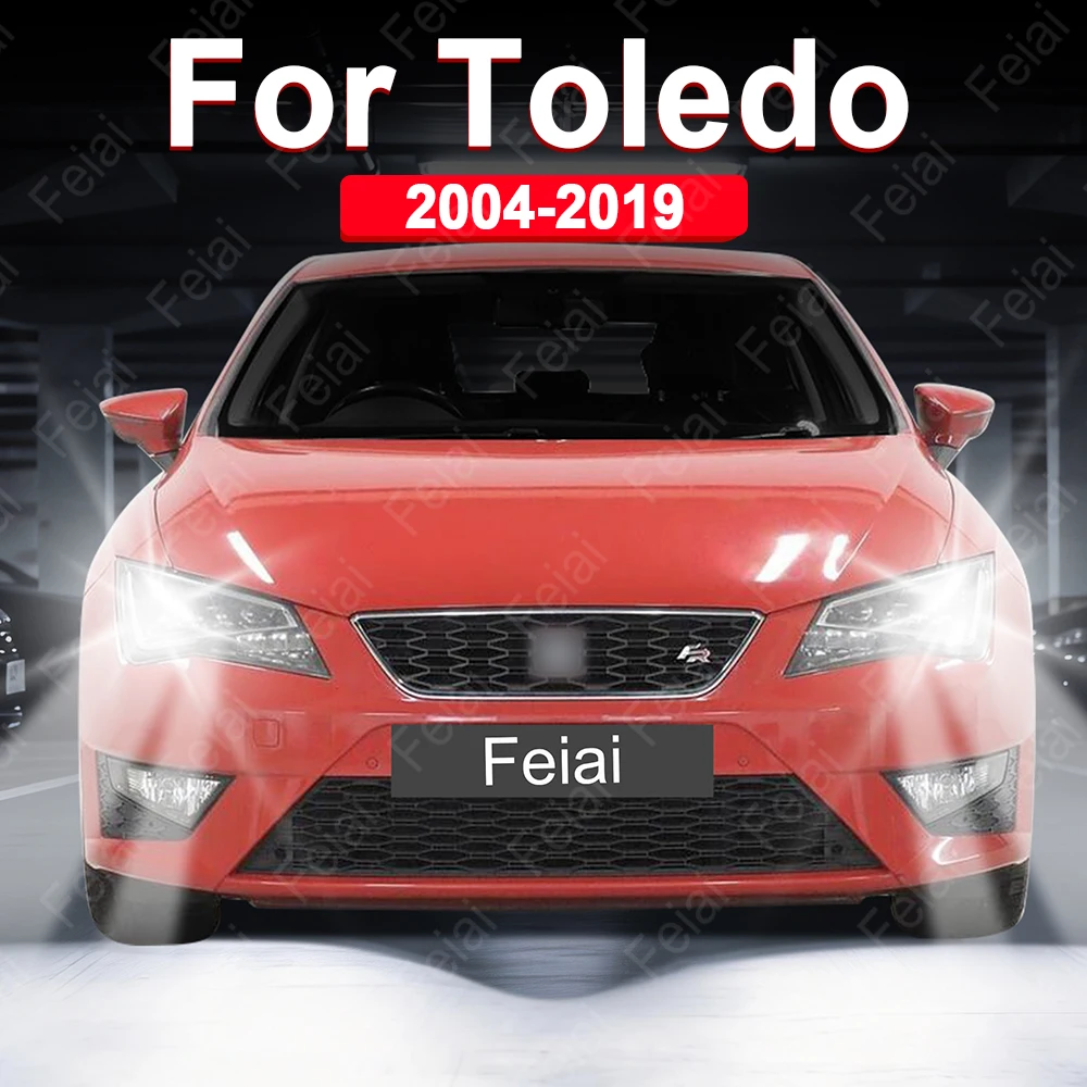 

Светодиодные лампы для фар Seat Toledo, Seat 3, 4, MK3, MK4, аксессуары для автомобильных фар, 2004-2015, 2016, 2017, 2018, 2019