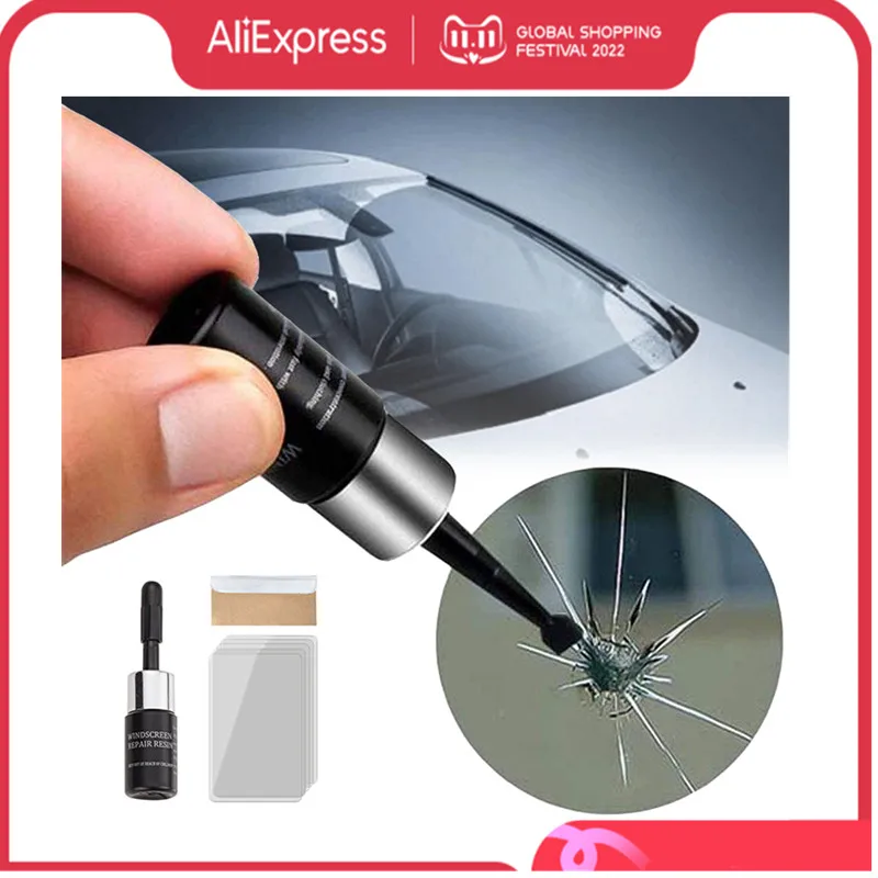 Automobile windshield repair kit tool auto glass For Chip Crack DIY Windscreen Repair Tool Sets