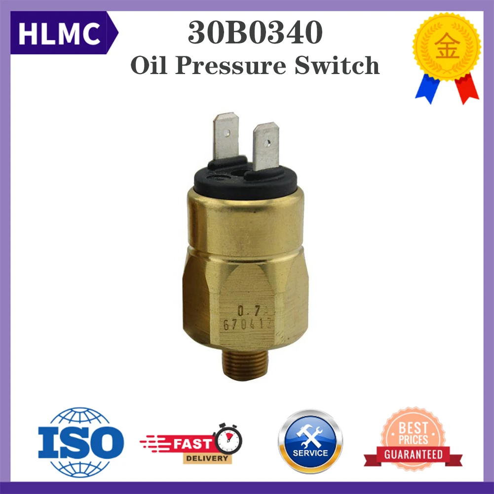 

Excavator Spare Part Oil Pressure Switch 30B0340 Smart Switch 670412(10mm) For Liugong