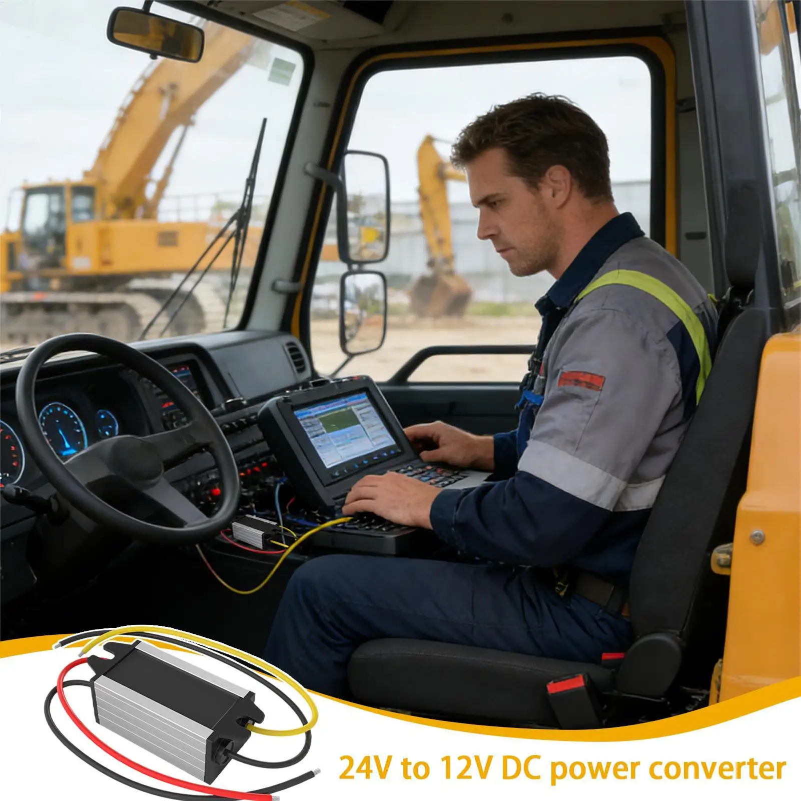 Dc Step Down Power Supply Adjustable Power Adapter Module Step Down Converter Adjustable For Automotive Truck RV Auto