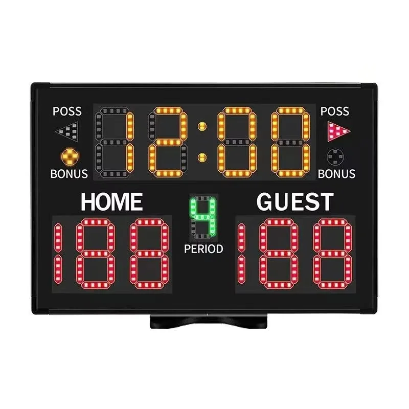 Indoor Outdoor Display Multisport Electronic Scoreboard for Basketball Football Volleyball Timer