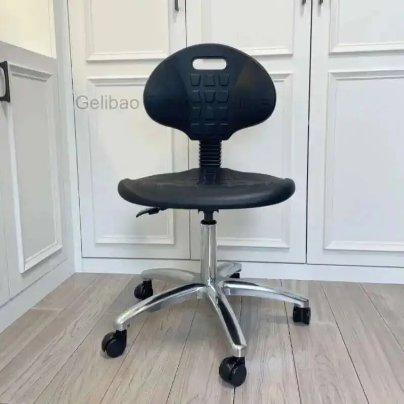مع ارتفاع قابل للتعديل الصناعية البولي يوريثين صياغة البراز مقعد دوار التحكم في الميل كرسي البولي يوريثين لمناطق مصنع اللفات