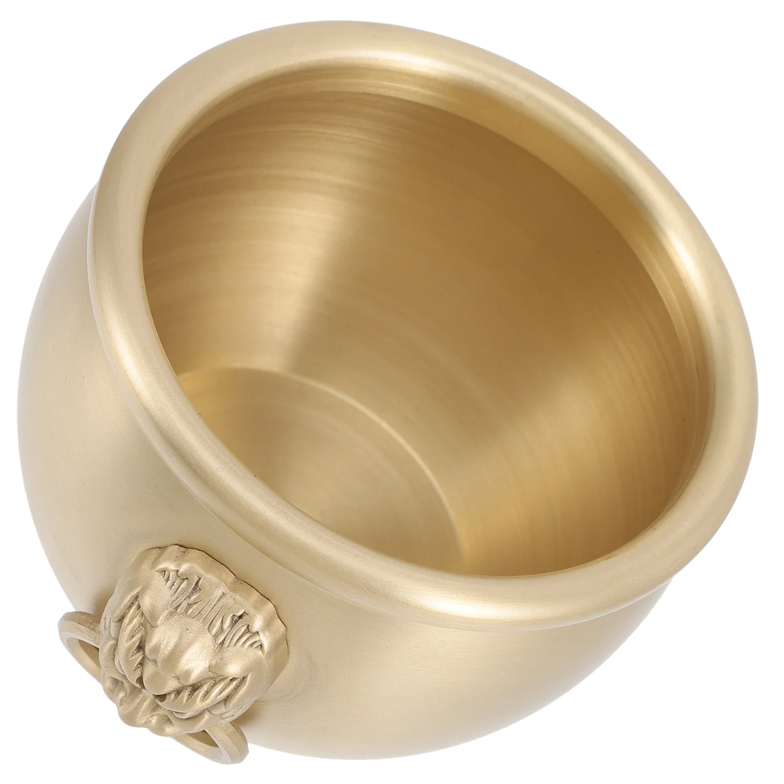 

Brass Treasure Bowl Wealth Cornucopia Basin for Home Office Decor Desktop Adornment Chinese Style Offering