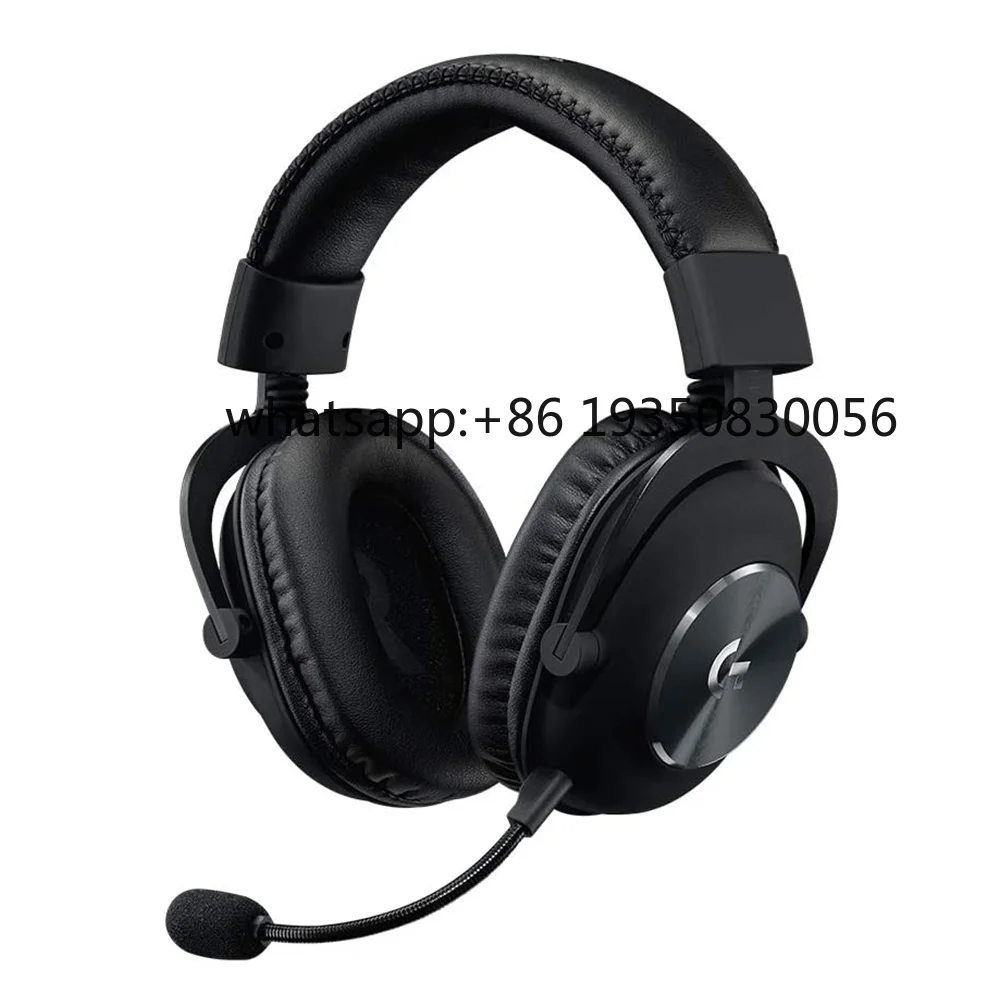 G Pro X Wired Headphone 7.1 Surround Game Headset GPROX Headset Black Plastic 6mm Walkie Talkie Headphone 1.5m