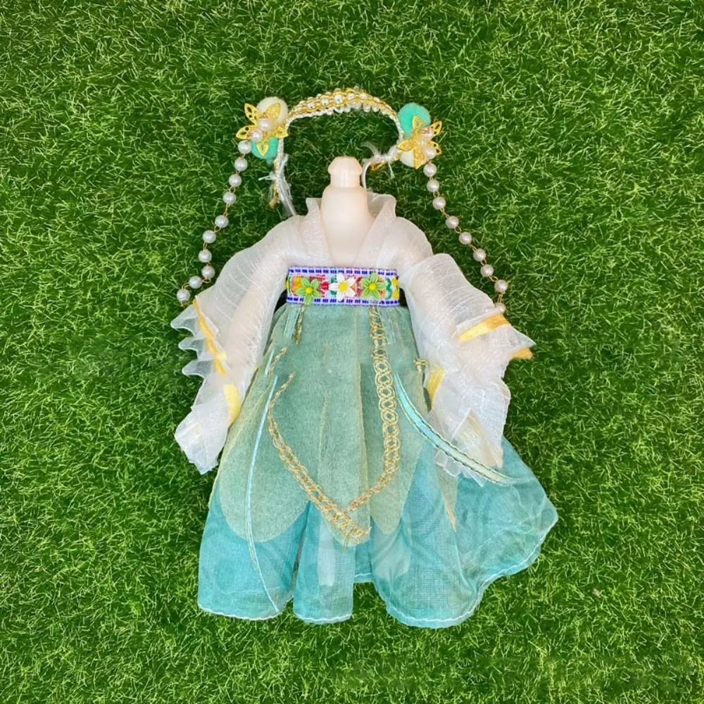 Fashion Doll Clothes For 16~17cm Doll Skirt Suit High-end Dress Up Chinese Style Ancient Costume Dresses DIY Doll Accessories