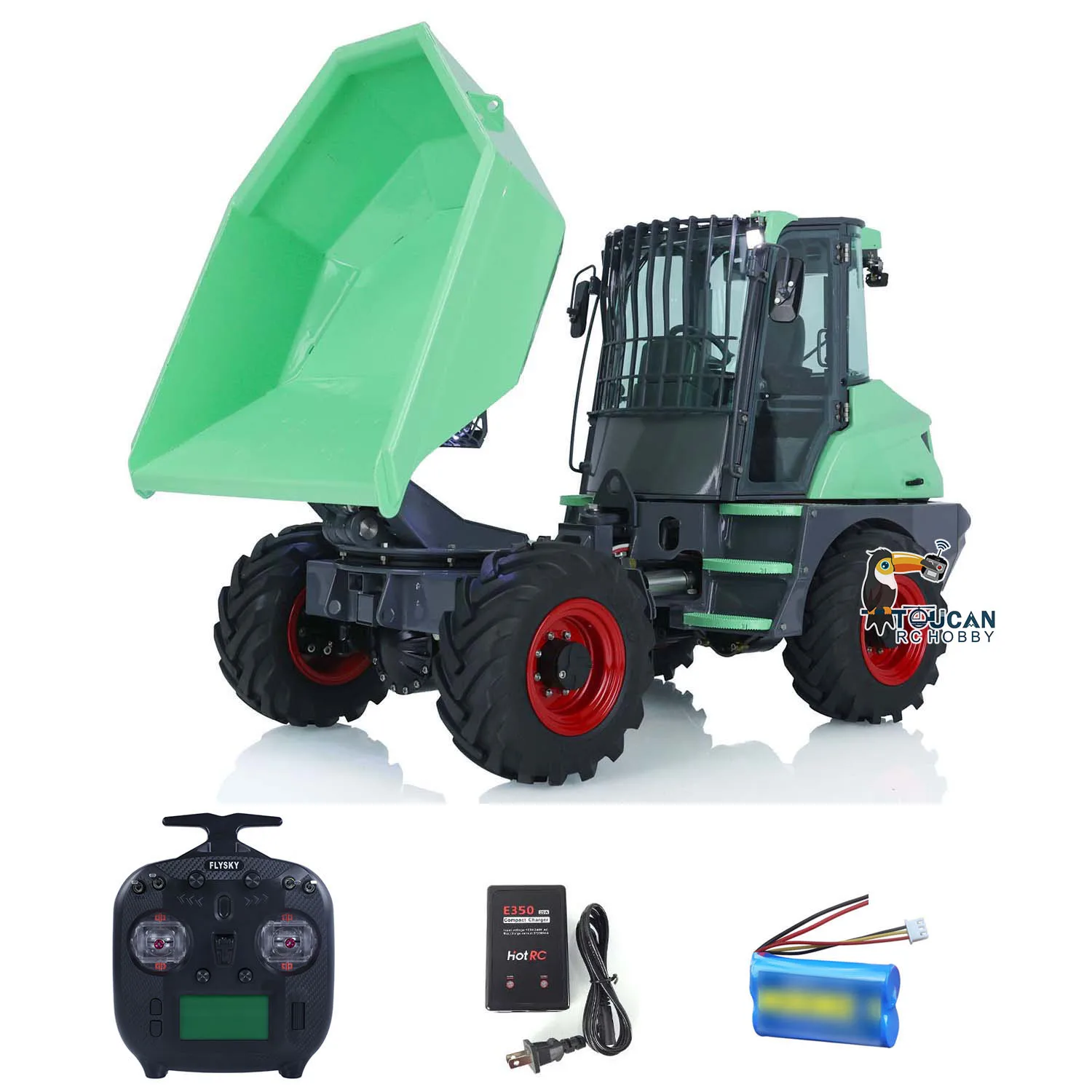 LESU 1/14 Metal RC Hydraulic Articulated Dumper Aoue 6Mdx RTR 4WD Tipper Truck Outdoor RC Heavy Machine Toys THZH1397