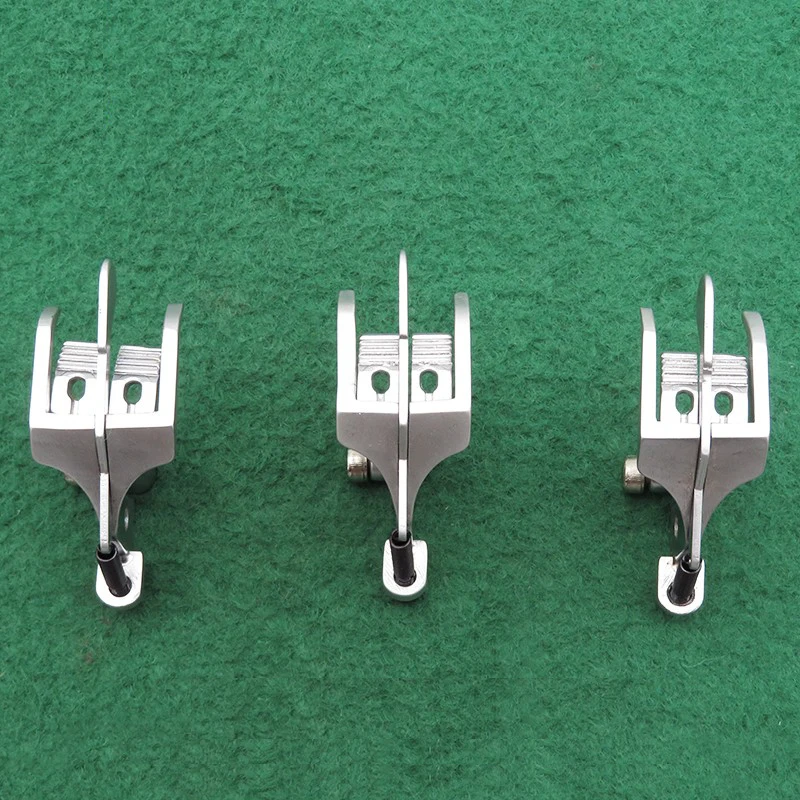 1246 Spring Type Center Guide Presser Foot for Double Needle Walking Foot Sewing Machine DURKOPP ADLER/PFAFF Sewing Machine Part