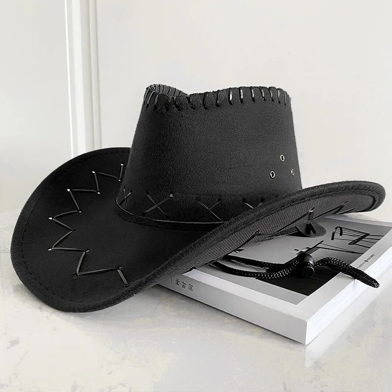 Braut Cowboyhut Chapeau Cowgirl Hut Cowboy Zubehör Cowboyhut Frau NZM02