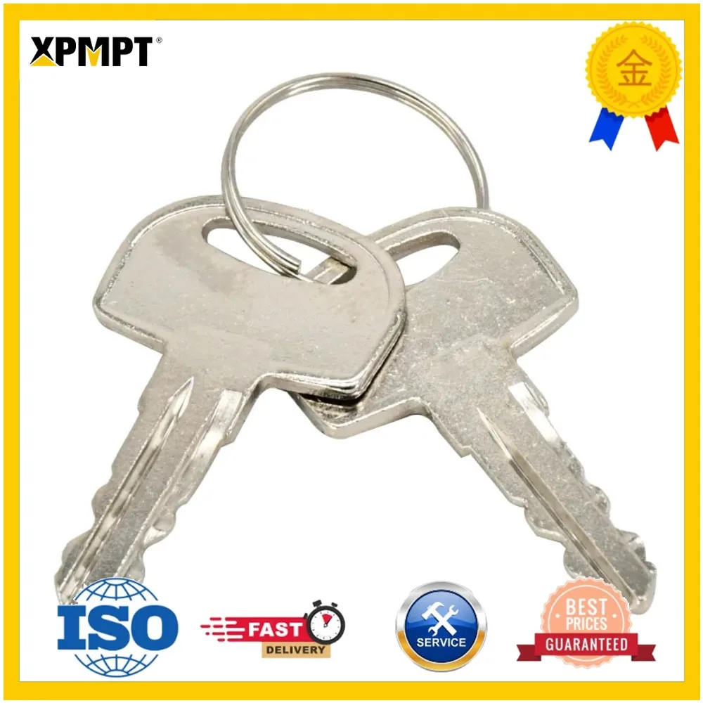2 Pcs Ignition Keys 45501 105-1790 Compatible With Ditch Witch Models 410SX AT60 F0 FX60 JT9 JT20 JT60 MR90 RT45 RT80
