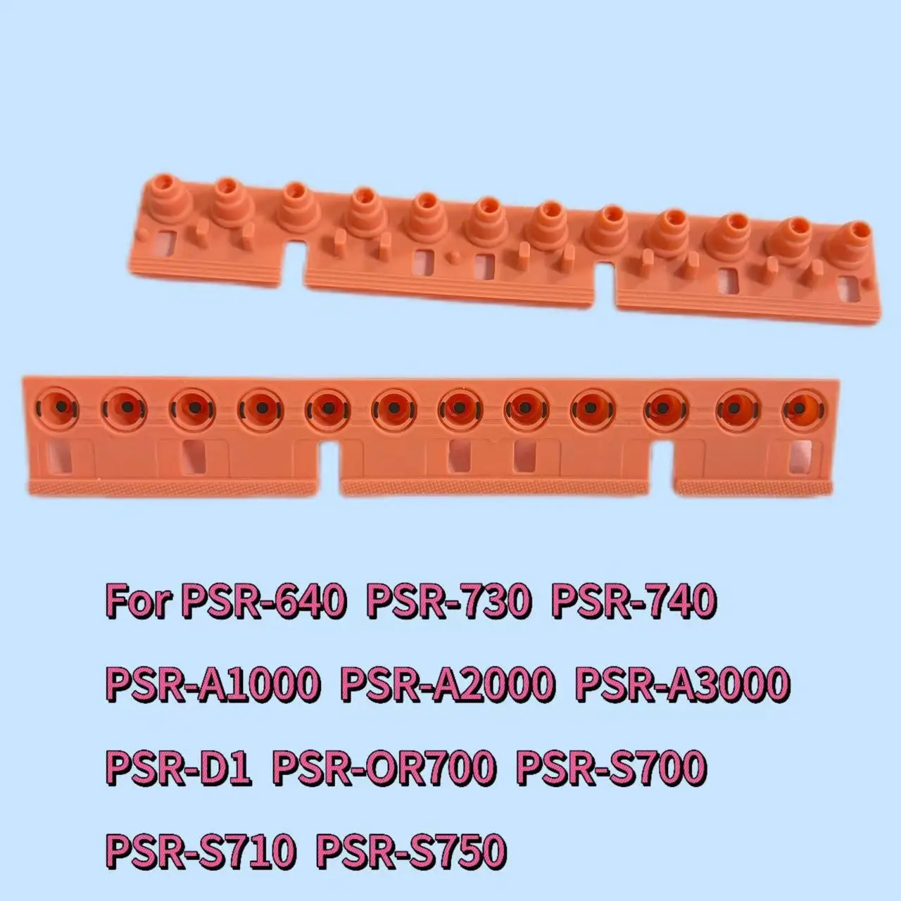 Apply To Yamaha PSR-640 PSR-730 PSR-740 PSR-A1000 PSR-A2000 PSR-A3000 PSR-D1 PSR-OR700 PSR-S700 PSR-S710 PSR-S750 Rubber Strip