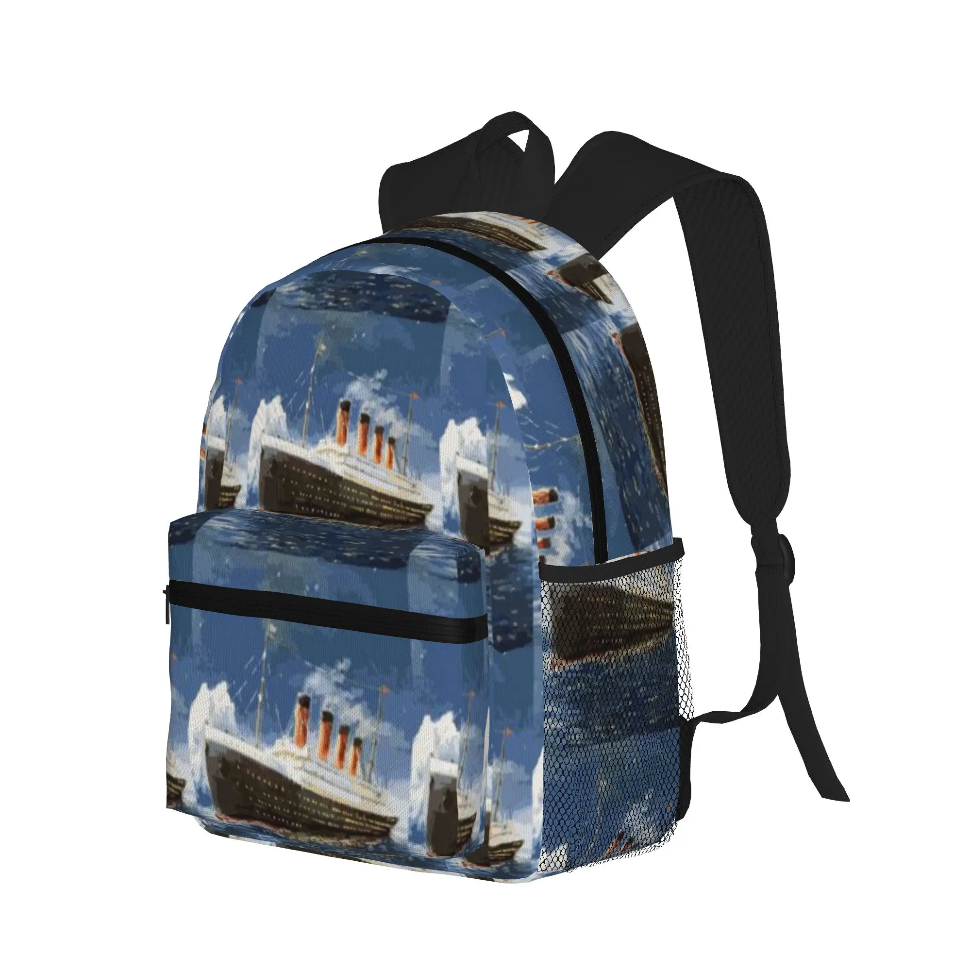 The most popular ship of all times  Titanic   Casual Backpack for Students and Adults Travel backpack