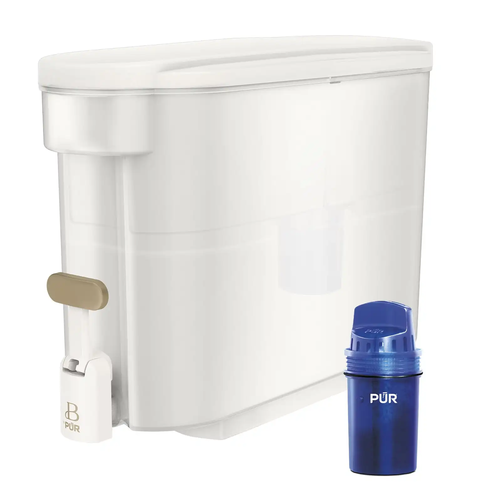 

Cup Dispenser Pitcher Water Filtration System, White Icing (PDS1820W)