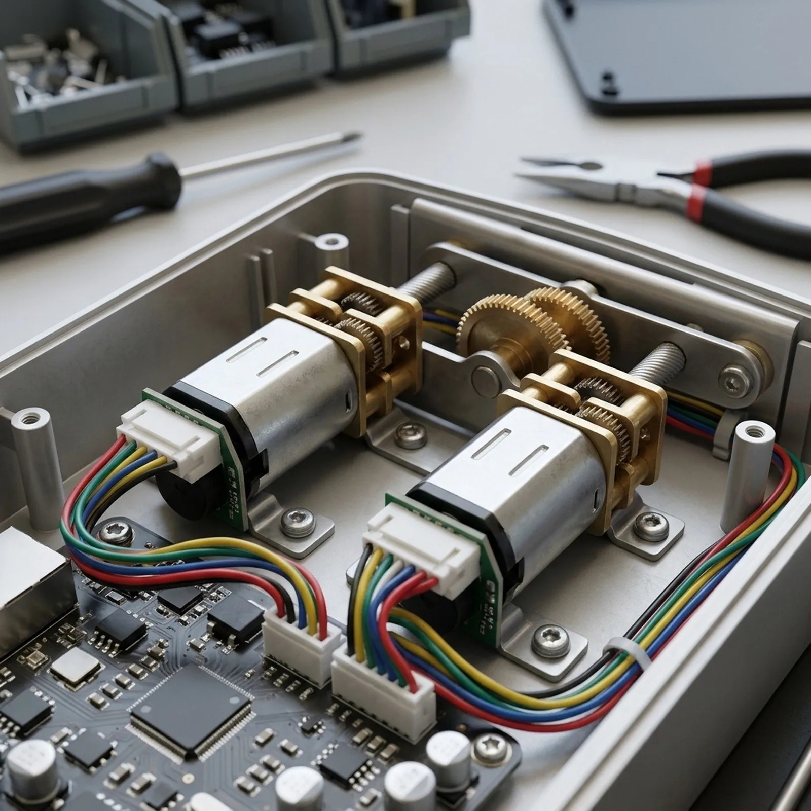 Compact Electric Motor GA12 for n20 Encoder Control Motor Applications Motor Length 36mm Rated Voltage 6V Single Shaft 3mm