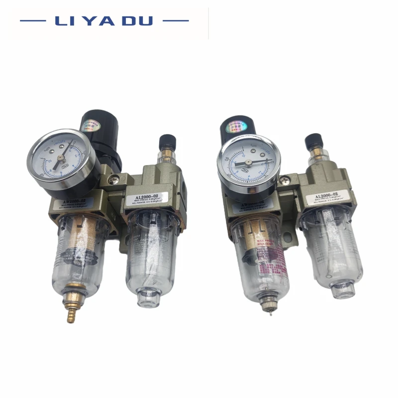 AC2010-02 Air Pump Pneumatic Oil and water separator filters Air compressor regulating valve air filters Regulator Copper core