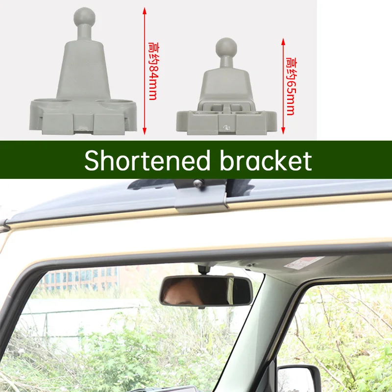 

Short Room Rear View Mirror Shortened Rear View Mirror Mount Holder For Suzuki Jimny JB64 Sierra JB74W 2019 2024 Accessories