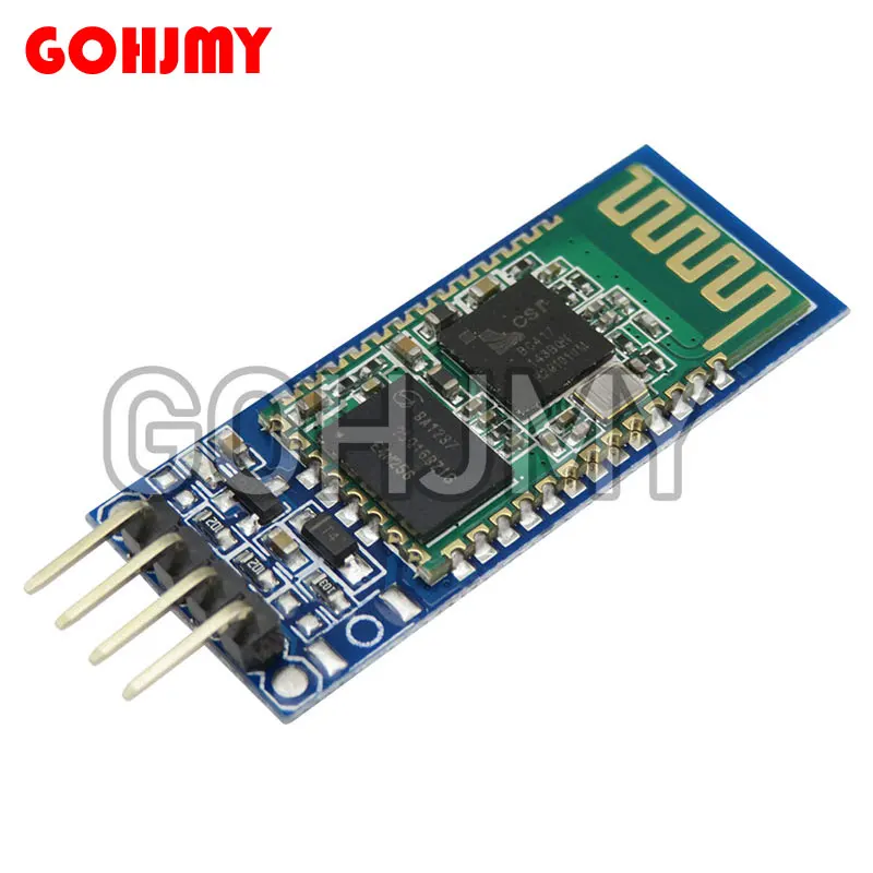 Picture 3: 10pcs Free Shipping 10pcs/lot HC-06 Wireless Serial 4 Pin Bluetooth RF Transceiver Module RS232 TTL HC06 Bluetooth Module