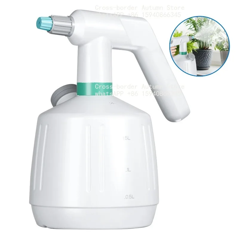 2L Cordless Electric Sprayer with Comfortable Handle Rechargeable Portable Multi-Purpose for Cleaning Watering Disinfecting