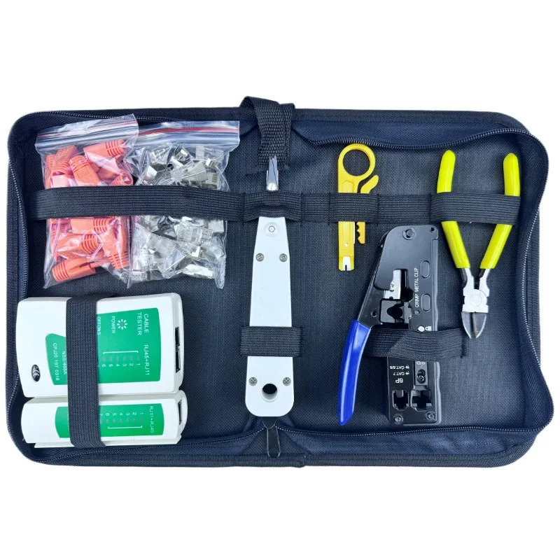 For Multifunctional Network Pliers 8P6P RJ45 Network Pliers Installation Tester Set, Household