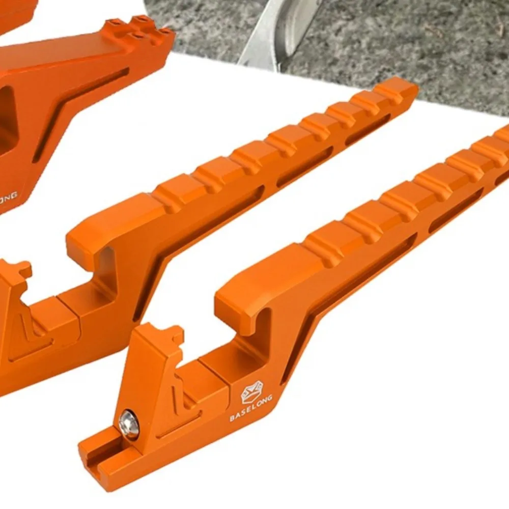 Passenger Foot Peg Extensions Extended Footpegs Motocross Accessories For 450 525 650 990 SMR 2004 2005 2006 2007 2008 2009-2011