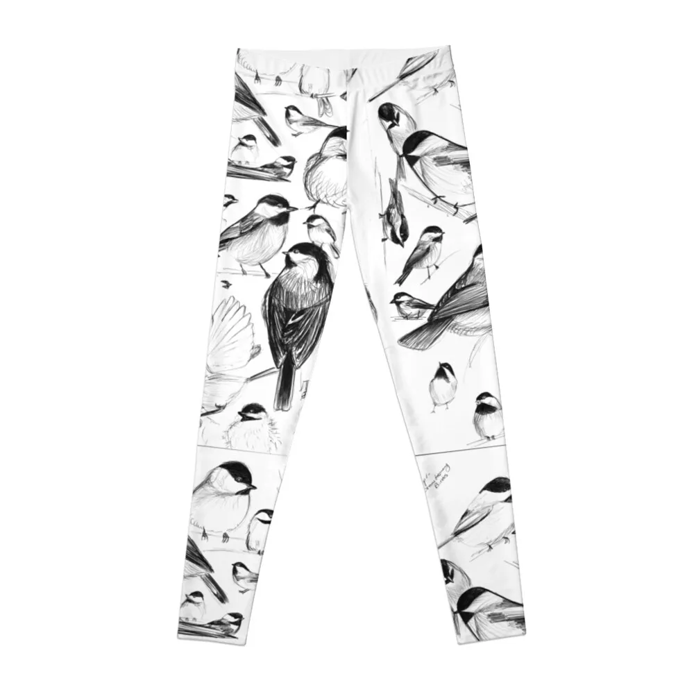 

Chickadee Study Leggings Women's sports legging pants raises butt Womens Leggings