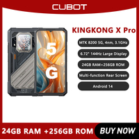 CUBOT KINGKONG X PRO 5G Rugged Smartphone 6.72 Inch Screen 144Hz NFC Android 14 10200mAh 24GB RAM+256GB ROM Mobile Phone 100MP