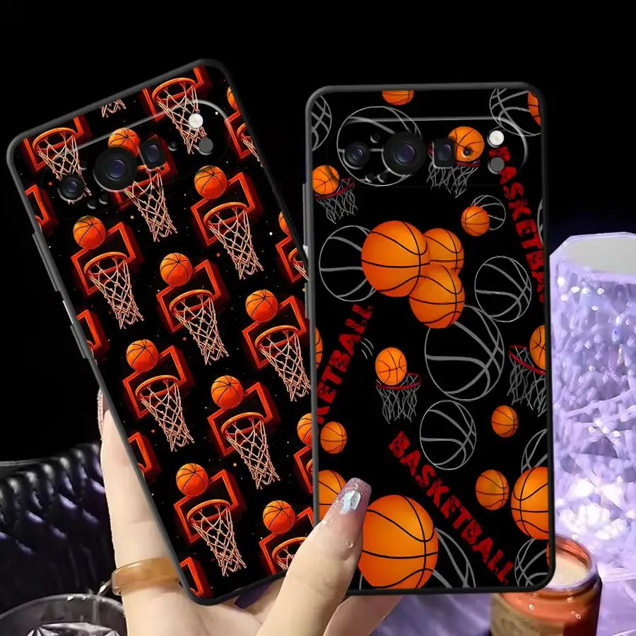 Case for Google Pixel 10A 9a 10 9 Pro XL 7a 6 7 8 Pro 6a 8a Funda Phone Cover Basketball Hoop