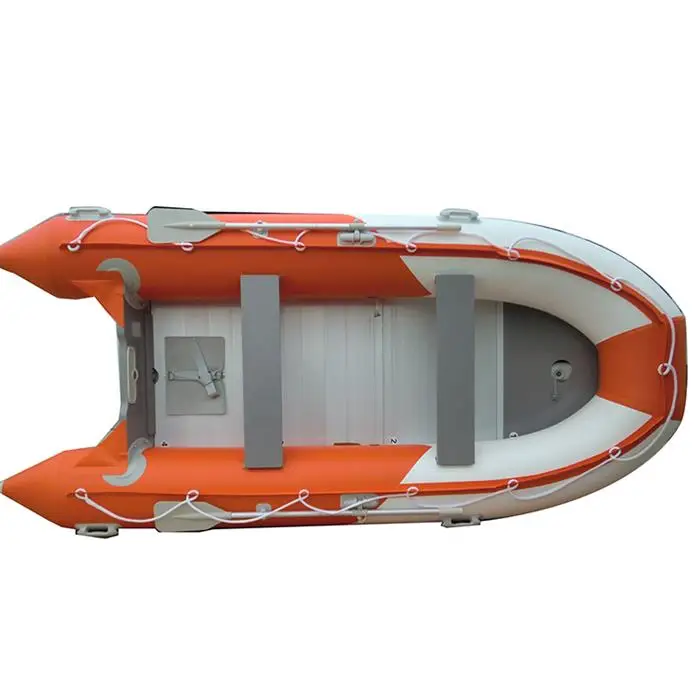 Verde con mini bote inflable negro Barco de pesca inflable