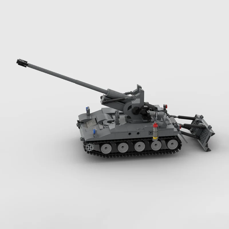 装甲車モデル Moc ビルディングレンガ モジュラー M107 SPG Trank モデル テクノロジーブロック クリスマス DIY おもちゃ 建設セット ギフト