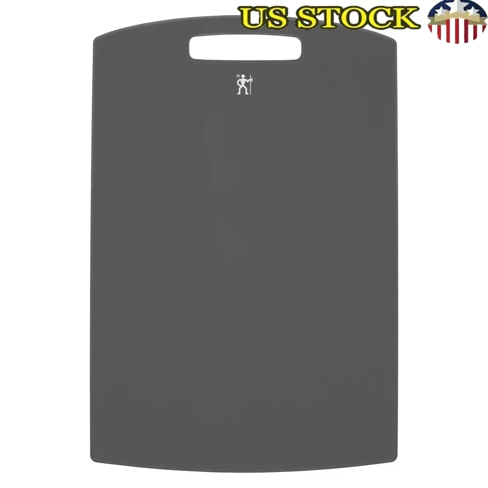 لوح تقطيع كبير جدًا خالي من البكتيريا، أقدام سيليكون غير قابلة للانزلاق، آمنة لإعداد المطبخ، آمنة للاستخدام في غسالة الأطباق، مقبض تخزين سهل