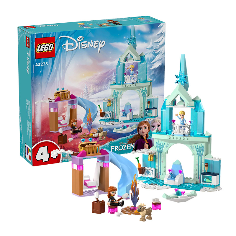  LEGO Building Blocks 43226 Disney Princess Duo Boys and Girls Assemble Blocks Puzzle Toy Gift 