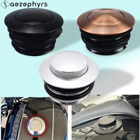 motorcycle Accessories Tank Cap Aluminium Fuel Oil Pop-Up For Harley Sportster XL883 XL1200 Road King Softial Fat Boy Dyna FXD