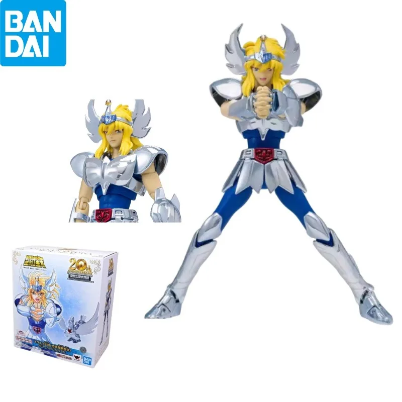 

Bandai Original Saint Cloth Myth EX CYGNUS HYOGA 20th Anniversary Ver Anime Action Figures Collection Model Toys Gifts For Kids