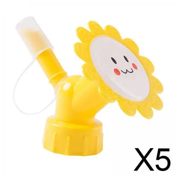 

5x Bottle Cap Sprinkler Watering Pot Decorations Small Sprinkle Spout Bottle Watering Nozzle for Household Plant Office Bonsai