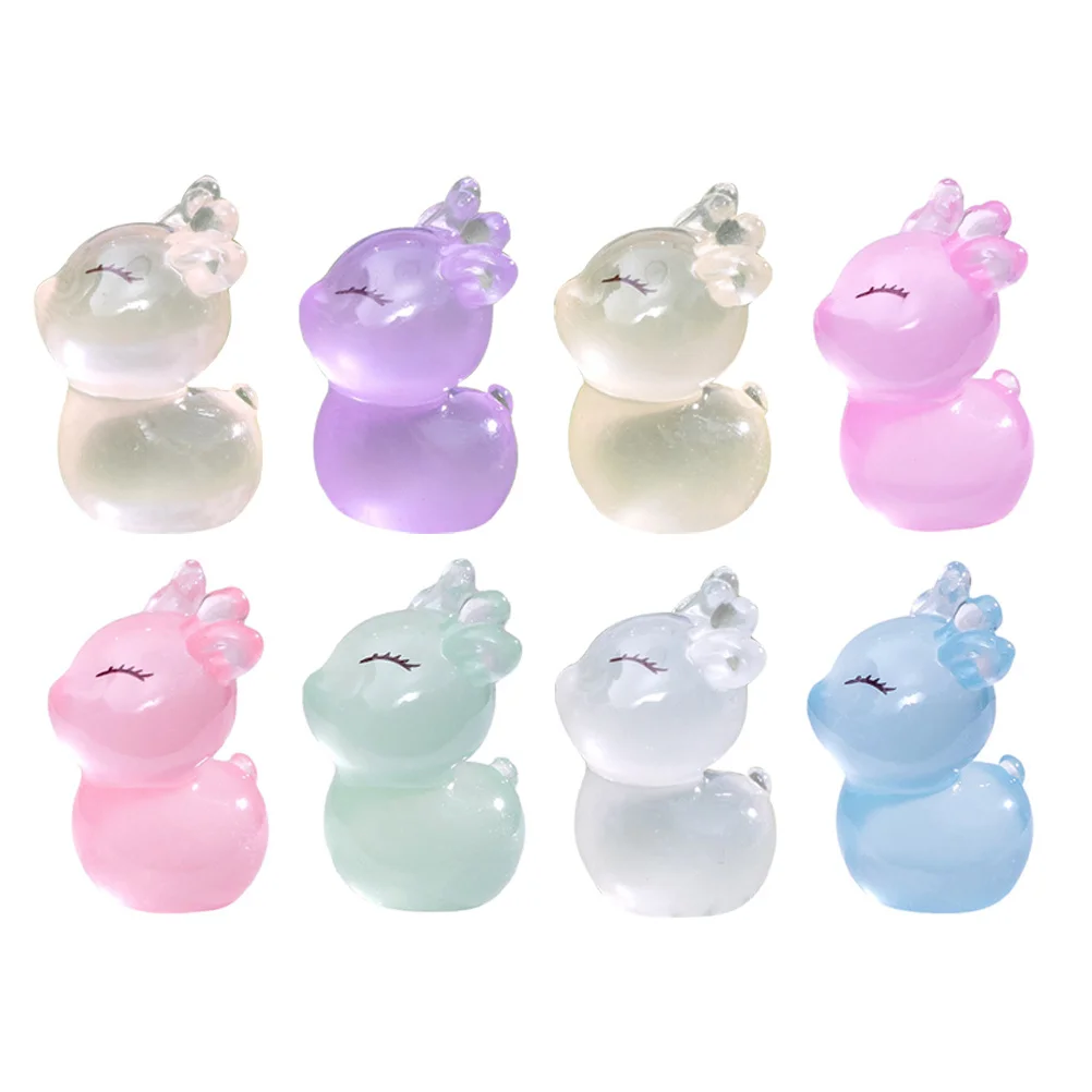 

8Pcs Miniature Resin Deer Decorations Creative Tiny Deer Figures Bonsai Garden Yard Lawn Balcony Decor Tiny Animals