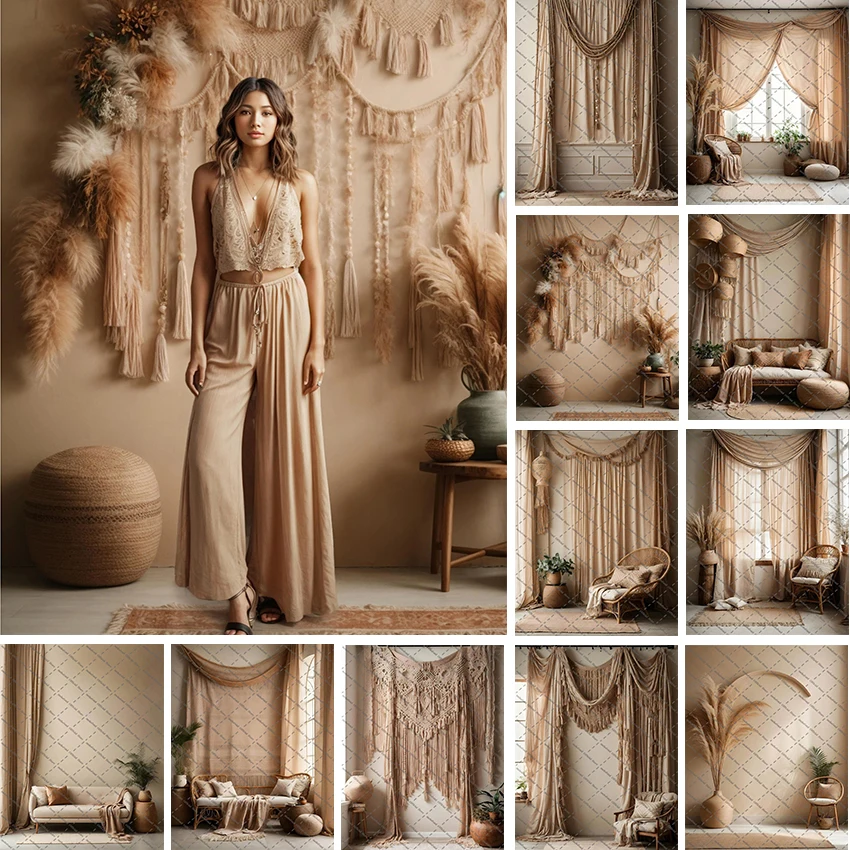 Photography Wedding - Mehofond Fotoğraf Arka Planı Boho Bej