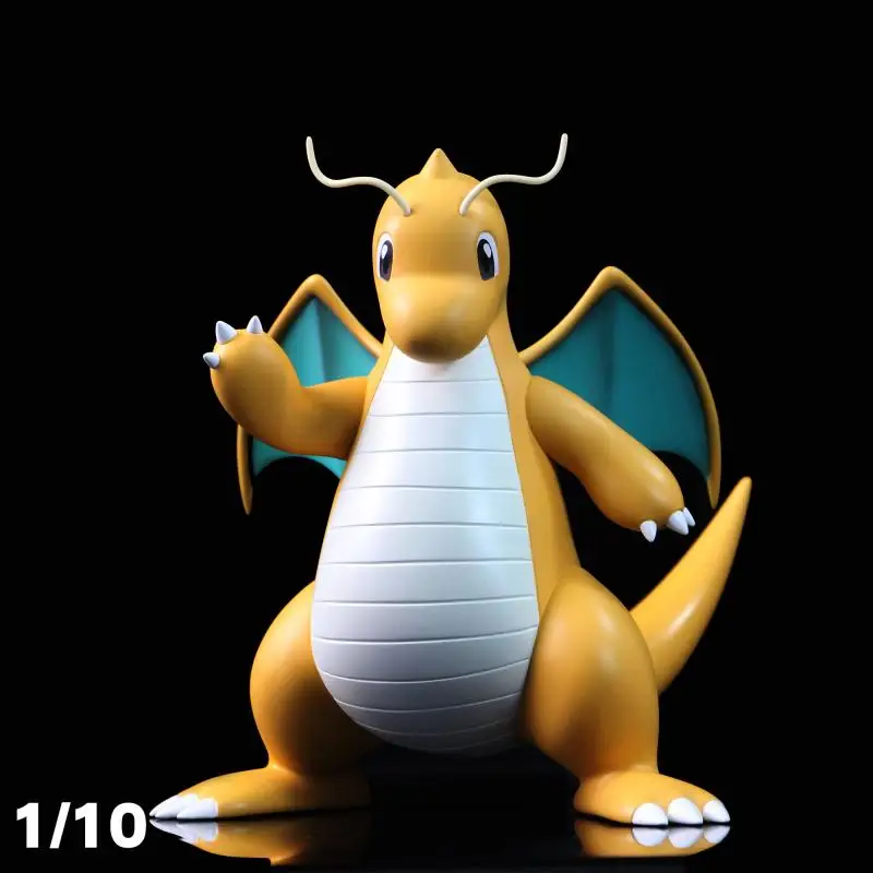 Pokemon 1/10 Large Size Resin GK Dragonite Action Figure Model Toys Gift for Birthday Children