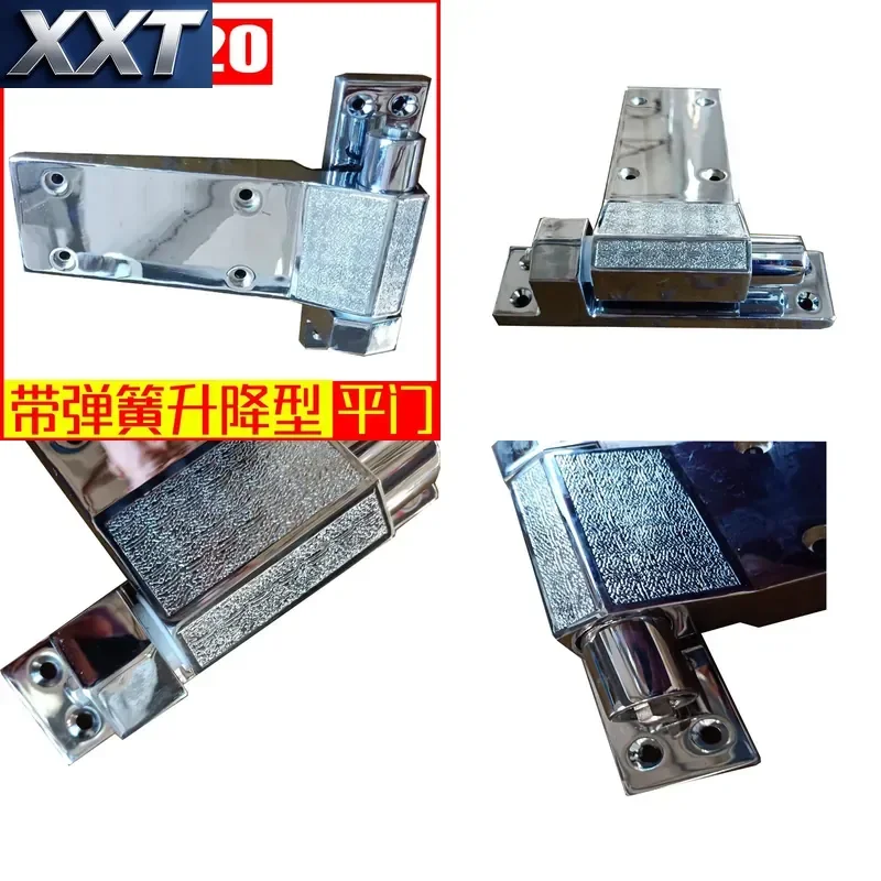 Charnière de porte pour chambre froide XXT avec ressort BX-1220, charnière de porte plate à levage, charnière de porte isolante pour chambre froide en alliage de zinc