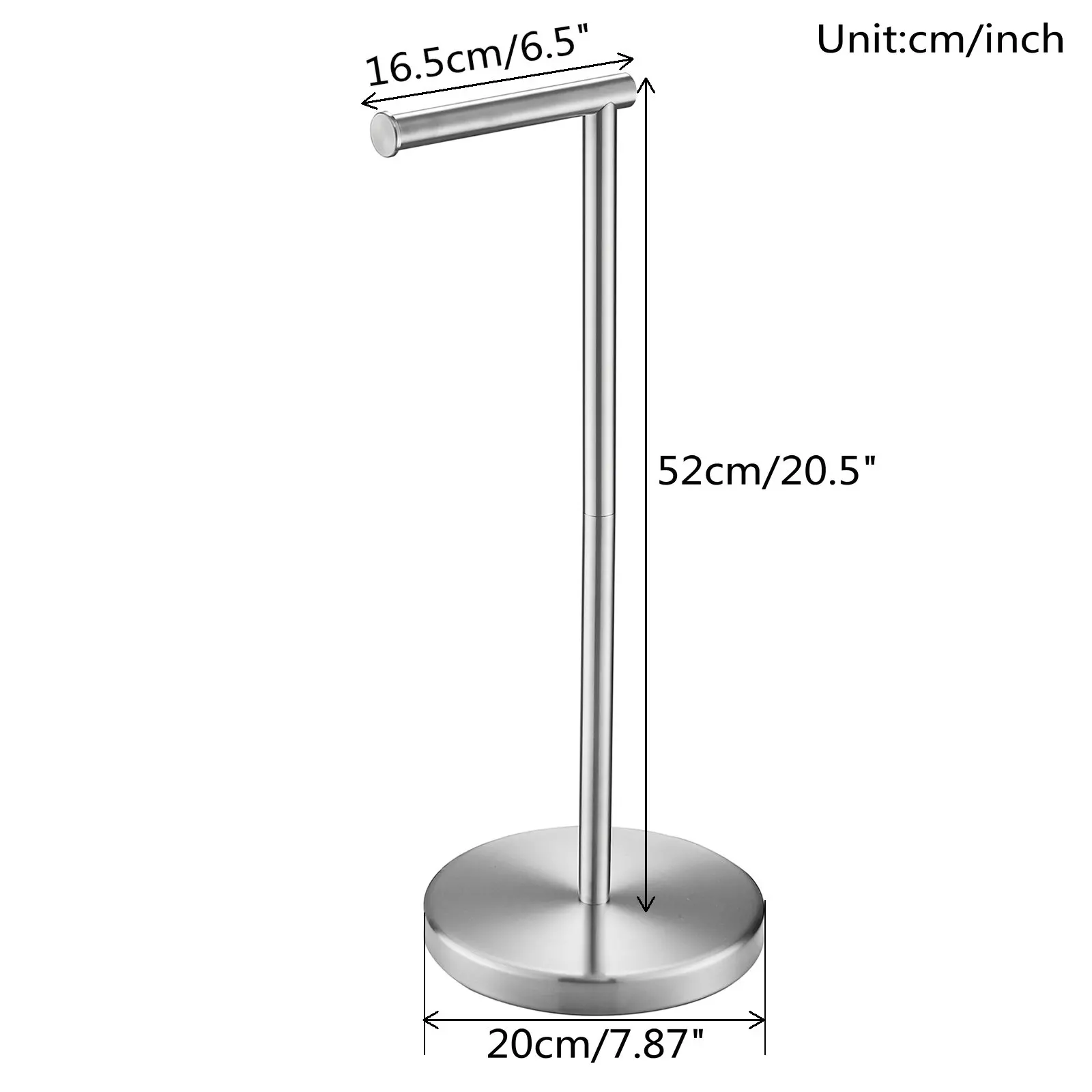 حامل المناشف الورقية، حامل لفافة المناشف الورقية للحمام المطبخ، حامل المناشف الورقية من الفولاذ المقاوم للصدأ #2