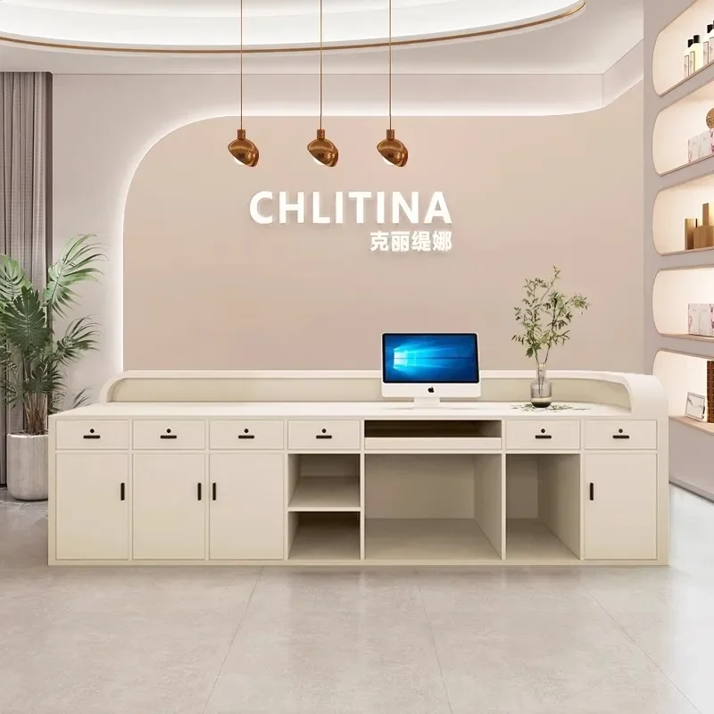 

Bellezza Coffee Distillation Counter for Cash Register Atril Hallway Table Office Desks Computer Chairs Shop Desk Reception