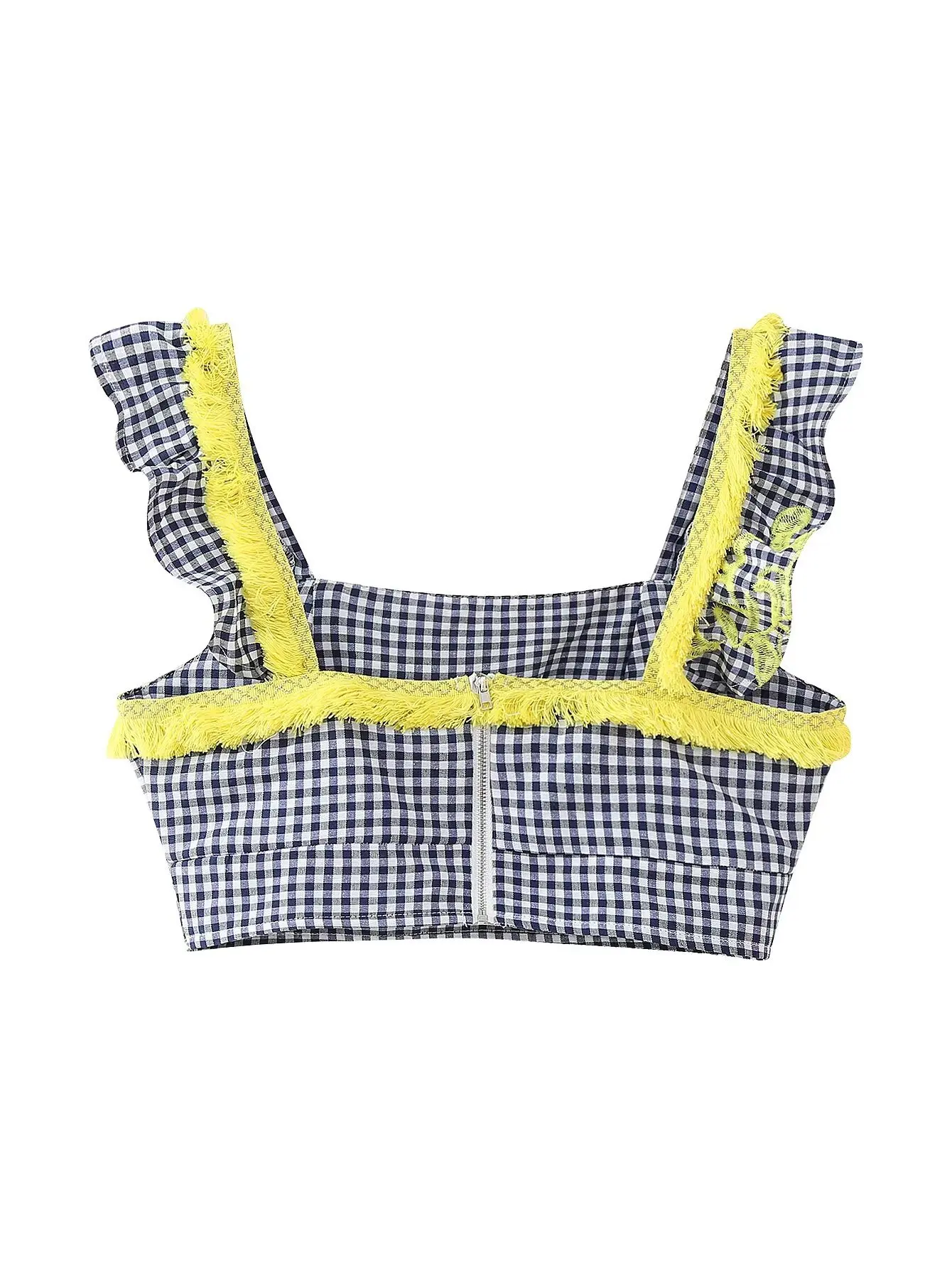 Haut dos nu sans manches, deux pièces, jupe imprimée pour femmes, costume d'été et jupe taille moyenne, nouvelle mode