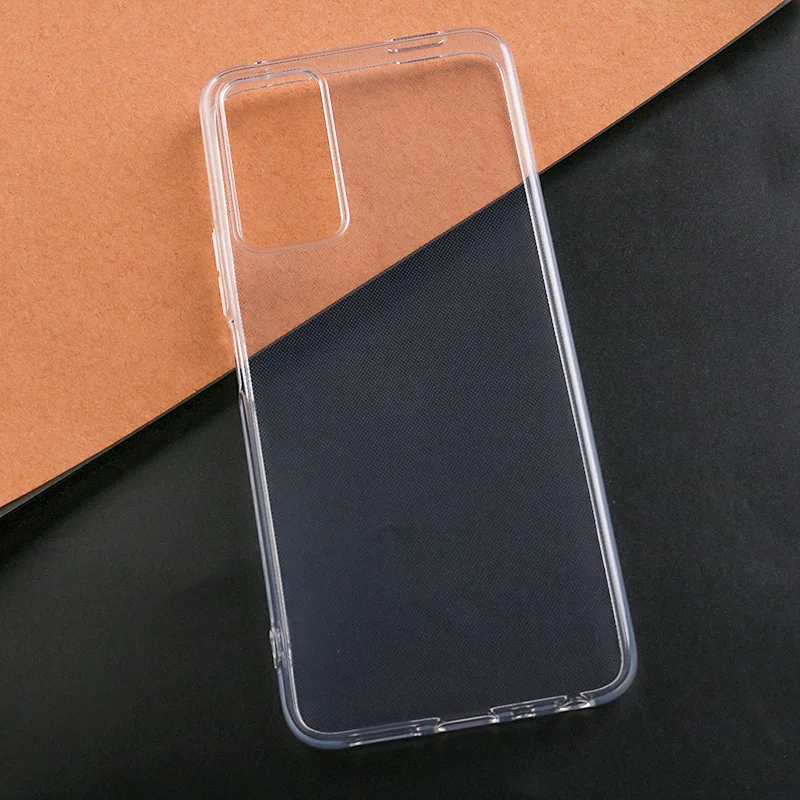 Soft TPU Phone Case for TCL 40 SE X XE XL Clear Black Silicone Cover for TCL 40SE 40XE 40XL Clear Protective Back Shell