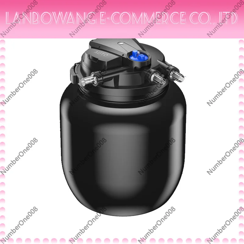 Pressure Pond Filter with Backwash for Koi Fish Pond Garden Water Pump