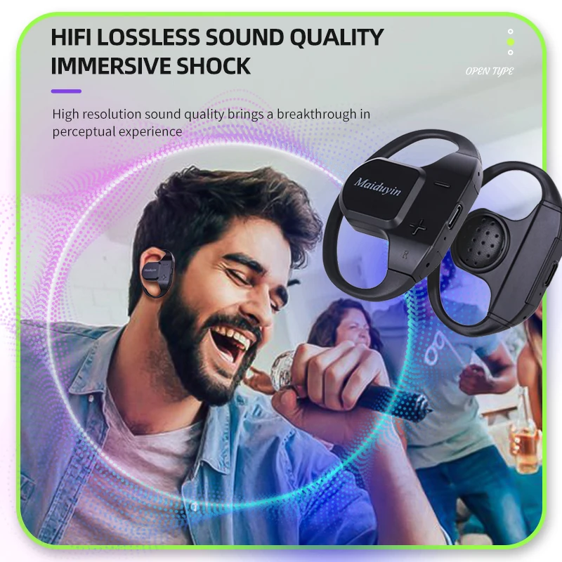 Nieuwe K9 Sport HiFi Draadloze Bluetooth-hoofdtelefoon met microfoon Oorhaak Oordopjes Game Muziek Ruisonderdrukkende headset fone de ouvido