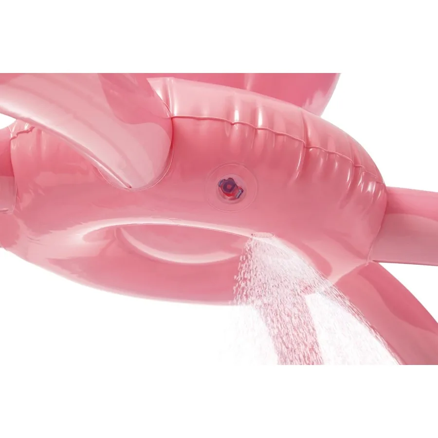 フレンドリーなタコ型の子供用インフレータブルプール、ウォータースプレーヤーと滑り台付き、屋外での夏の楽しみに最適、92 x 72 x 59の大型スプラッシュパッド