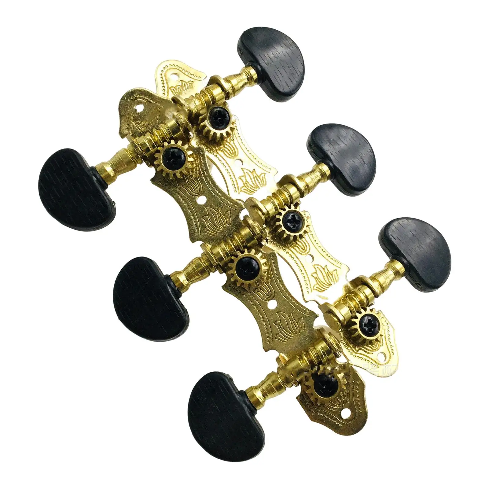 2 Pieces Guitar Tuning Pegs Repair Kit Durable Parts Metal for Guitars Accs