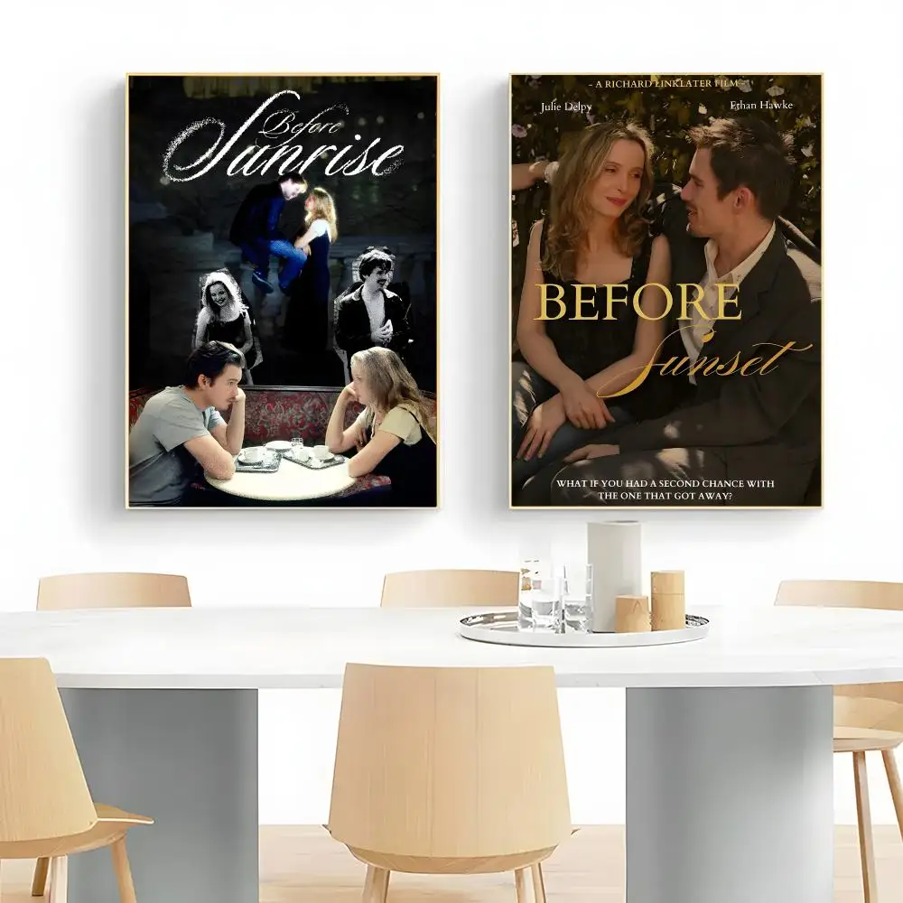 Tender Movie B-Before Sunset Poster Wall Art Print Decorative Mural Home Decor Gift Unframed