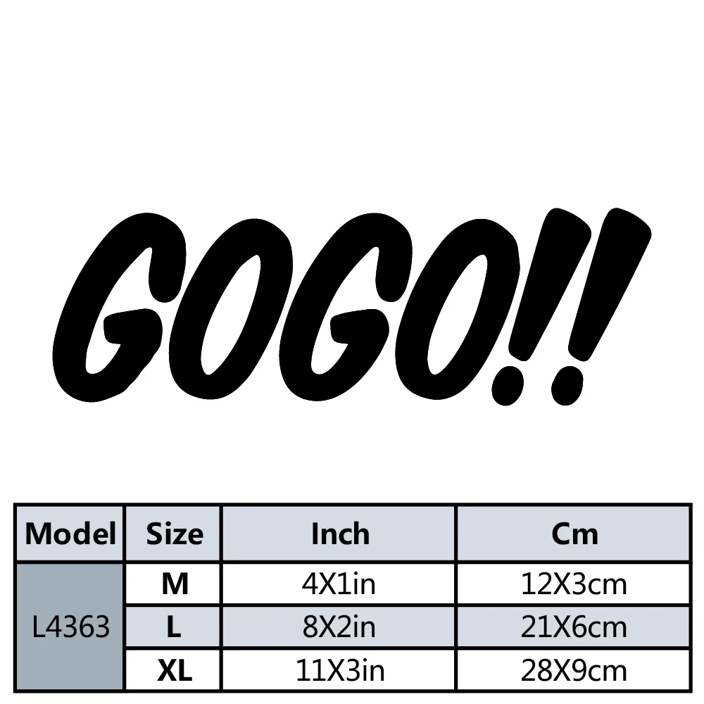 Hot Gogo Car Decal Decals Vinyls Decals Fashion Creative Car Full Body Head Styling Stickers