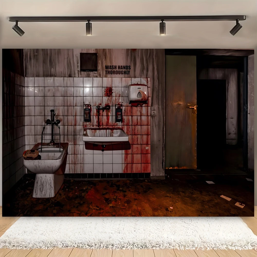 خلفية للتصوير الفوتوغرافي لمستشفى المهجور، خلفية للتصوير الفوتوغرافي، غرفة العمليات الهوائية، حفلة الهالوين، خلفيات صورة للأطفال