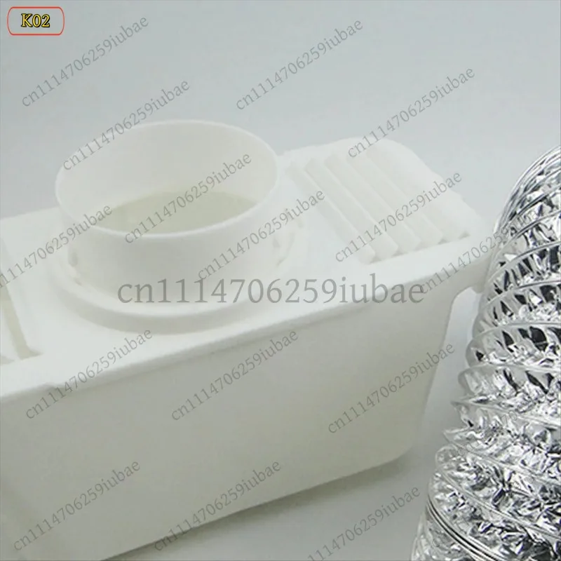 M Flexible PVC Drying Machine Water Tank Air Duct, Drum Dryer Condenser Dust Collector Exhaust Hose, Air Conditioner Parts